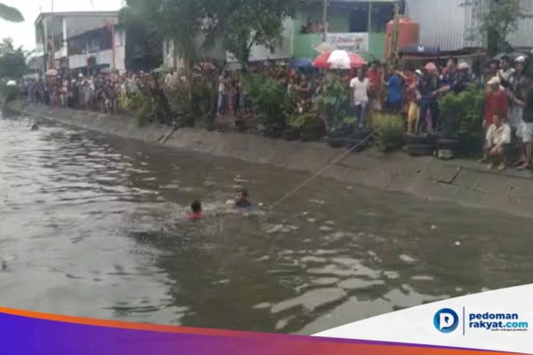 Detik-detik Dua Bocah Tenggelam di Kanal Sungai Saddang