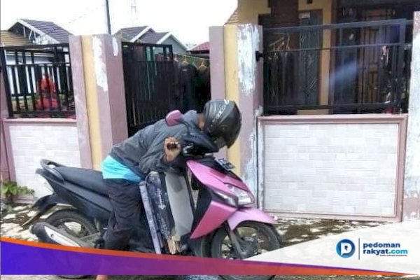 Dikira Lagi Tidur di Atas Motor, Ternyata Pria Ini Sudah Tak Bernyawa