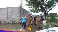 Pj Walikota Makassar, Iqbal Pantau Banjir di Toa Daeng