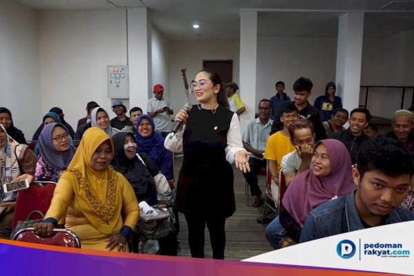 Debbie Rusdin Sosialisasi Perda Wajib Belajar, Warga Makassar Ungkap  Maraknya  Pungli di Sekolah