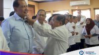 Jusuf Kalla Lantik Chaerul Tandjung Bersama Pengurus Pusat PMI Masa Bakti 2019-2024