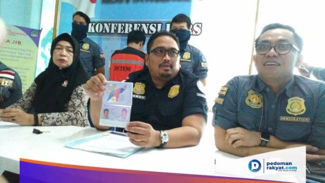 Susul Kekasihnya ke Sidrap, Warga Filipina Diamankan Pihak Imigrasi