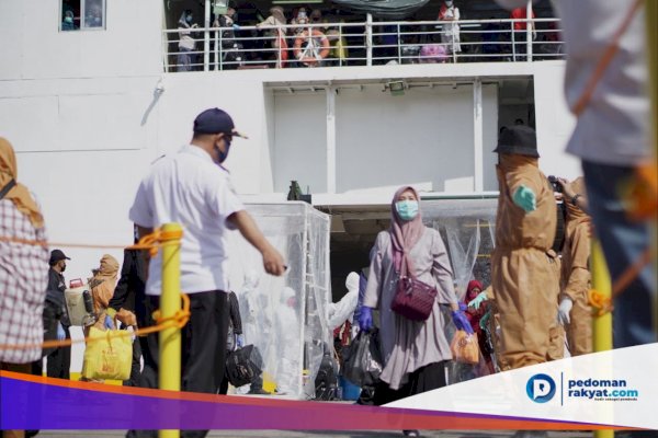 88 WNI Asal Nunukan Masuk Sulsel Lewat Parepare Dinyatakan Negatif Korona