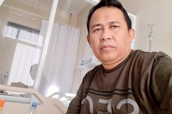 Wartawan Senior di Makassar Umumkan Dirinya Positif Covid-19