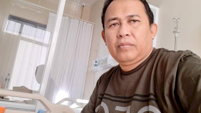 Wartawan Senior di Makassar Umumkan Dirinya Positif Covid-19