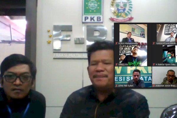 Halal Bihalal Virtual, PKB Sulsel Bahas Covid-19