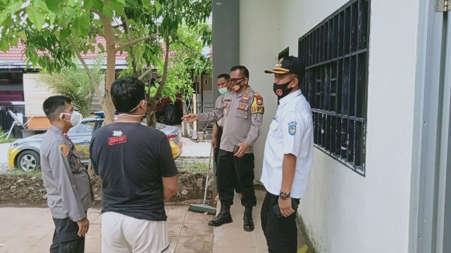 Kapolres Gowa Kunjungi Dua Lokasi yang Bakal Jadi Kampung Rewako