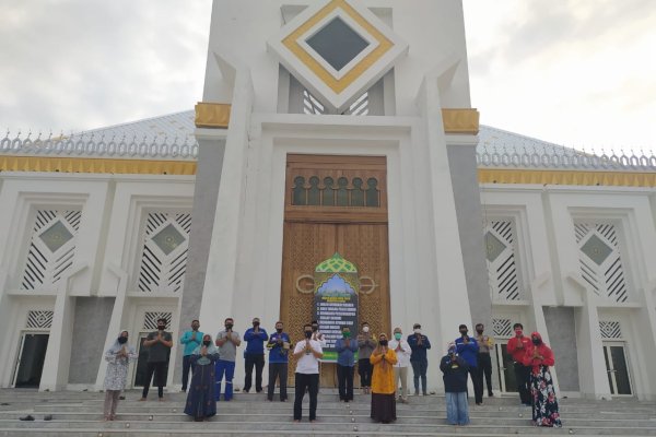 Masjid Agung Syekh Yusuf Gowa Hanya Tampung 500 Jamaah