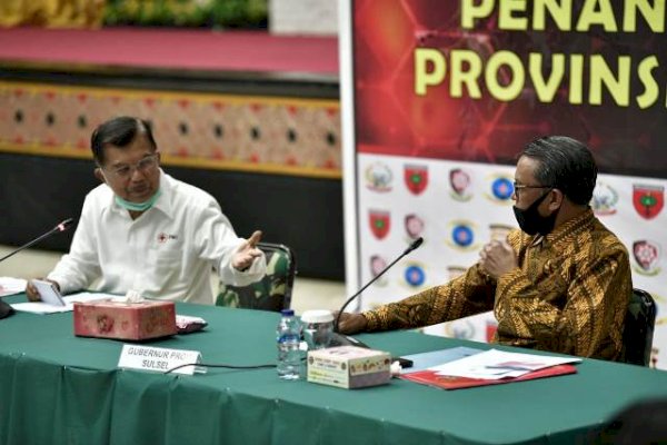 Jusuf Kalla: Penanganan Covid-19 di Sulsel Sudah Tepat, Tapi Pencegahan Kurang