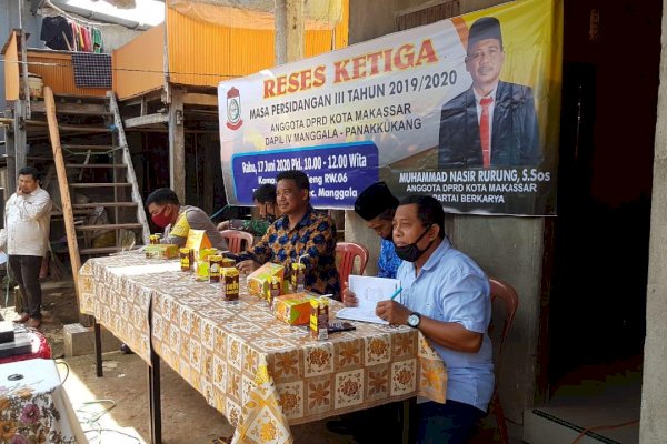 Warga Keluhkan Buruknya Akses Jalan ke Legislator Makassar Nasir Rurung