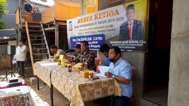 Warga Keluhkan Buruknya Akses Jalan ke Legislator Makassar Nasir Rurung