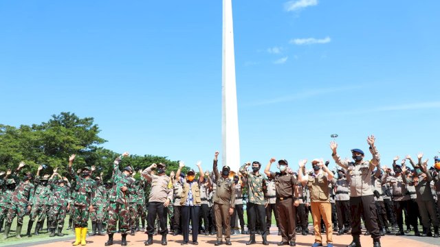 Rasa Hormat dan Terimakasih, Ungkapan Bupati Ilham Azikin ke Petugas Tanggap Darurat Bencana