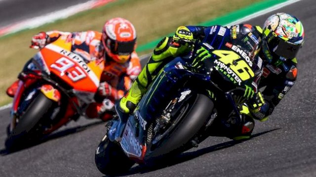 Performa Rossi Kian Buruk, Start dari Posisi 11 MotoGP Spanyol