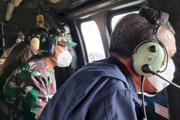 Gubernur Nurdin Ajak Menteri PUPR Pantau Lewat Udara Lokasi Banjir Mamasa