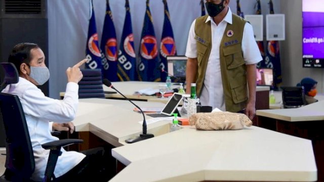 Jokowi Bubarkan Gugus Tugas Percepatan Penanganan Covid-19