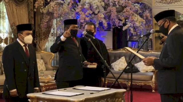 Mantan Ketua KPU Dilantik Kadis DPMPTSP Sulsel, Amson Kominfo