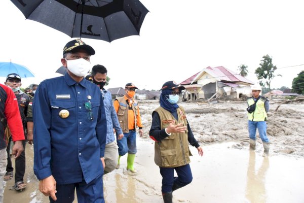 Tiga Upaya Gubernur Nurdin Penanganan Banjir di Masamba