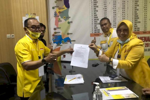 Supriansa, Calon yang Dapat Diskresi Ketum Airlangga Kembalikan Formulir di Golkar Sulsel