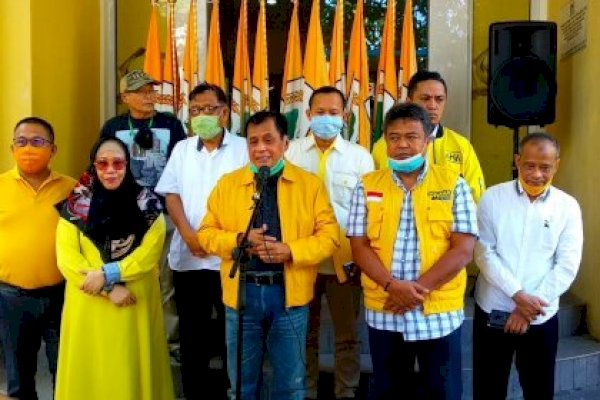 Nurdin Halid Surati DPP Pelaksanaan Musda Golkar Sulsel Dialihkan ke Jakarta