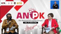 Gubernur Nurdin Narasumber Talkshow Aksi Nasional Pencegahan Korupsi KPK