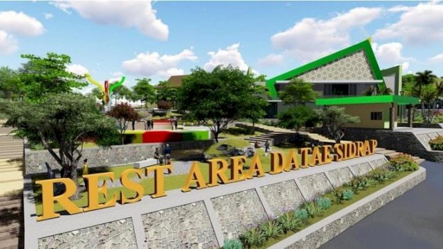 Rest Area Sidrap Akan Diintegrasikan dengan Wisata Kincir