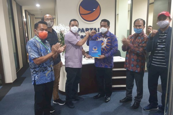 Resmi, NasDem Terbitkan B1 KWK Yosia Rinto-Yonathan di Pilkada Torut