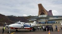 Uji Coba Pendaratan Pesawat di Bandara Toraja Berjalan Mulus