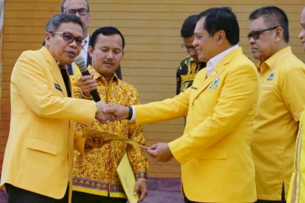 Taufan Pawe Jadi Ketua Golkar Sulsel Ganti Nurdin Halid