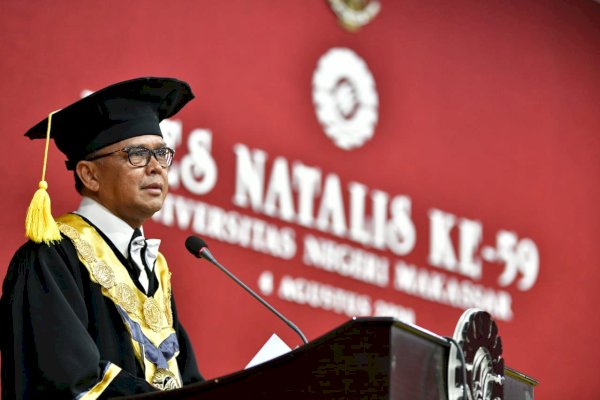 Gubernur Nurdin Harap UNM Perhatikan Pendidikan Warga Sulsel di 330 Pulau