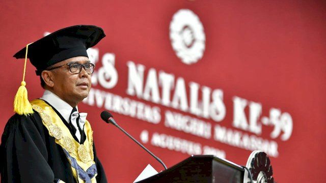Gubernur Nurdin Harap UNM Perhatikan Pendidikan Warga Sulsel di 330 Pulau