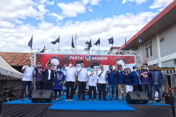 Rachmat Gobel ke Yusran-Syahban: Saya Bisa Berkolaborasi dalam Pembangunan Pangkep