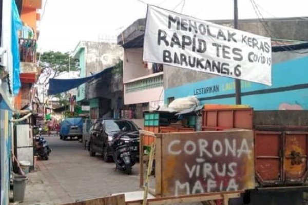 Pemkot Makassar: Warga yang Menolak Rapid Test Tidak Masuk Wilayah Episentrum