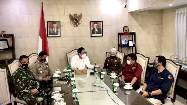 Di Depan Mahfud MD, Rudy Tegas Pilwalkot Digelar Harus Ikuti Protokol Kesehatan