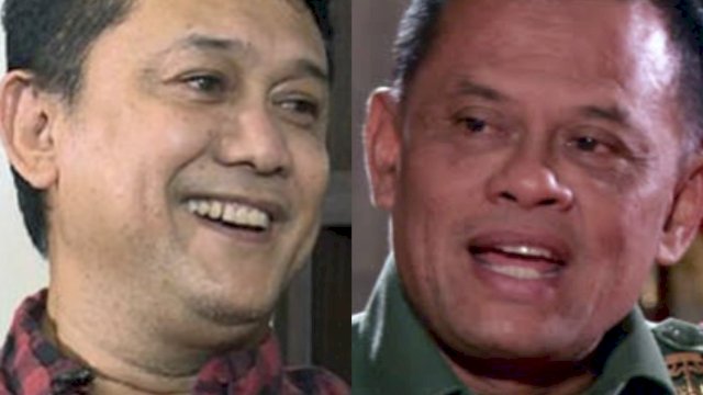 Denny Siregar dan Gatot Nurmantyo