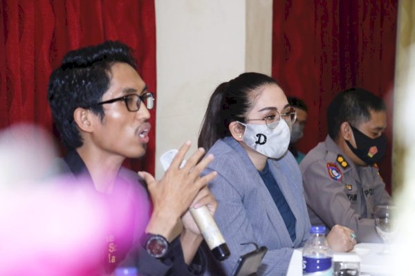 Legislator Golkar Debbie dan Konten Kreator Rijal Ajak Kaum Muda Terlibat dalam Pembangunan