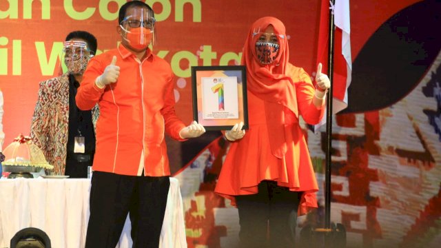 Simbol Juara, Danny-Fatma Dapat Nomor Urut 1