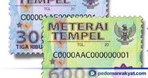 Harus Tahu Meterai Rp10 Ribu Berlaku Untuk Transaksi Di Atas Rp5 Juta