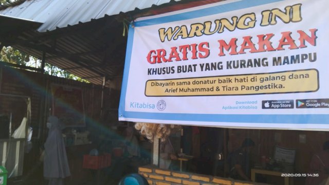 KITABISA-YAPTAU, Siapkan Makan Siang Gratis Untuk Warga Makassar Ditengah Pandemi