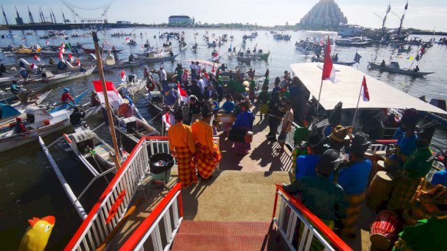 Ini Suasana di Lokasi Deklarasi Danny-Fatma, Atmosfer Budaya Lokal Sangat Terasa