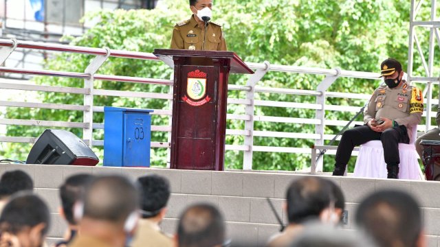 Canangkan Gerakan Penanganan Covid-19, Rudy Target Akhir Juli Kurva Menurun