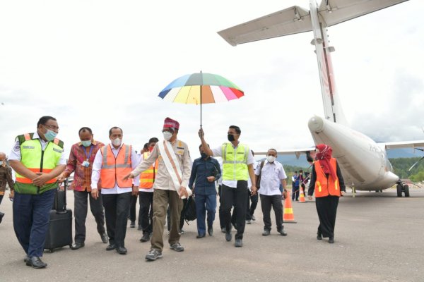 Gubernur Nurdin Harap Bandara Toraja Layani Penerbangan Tiap Hari