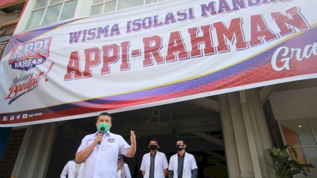 Appi-Rahman Paslon Pertama di Indonesia yang Siapkan Fasilitas Isolasi Mandiri Covid-19