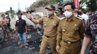 Pastikan Ditangani dengan Baik, Rudy Kunjungi Lokasi Kebakaran di Kerung-Kerung