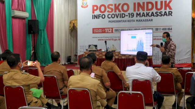 Evaluasi Perwali, Pemkot Makassar Lanjutkan Pos Pembatasan Wilayah