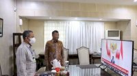 Harlah Pancasila, Pj Wali Kota Makassar Vidcon Bersama Presiden RI