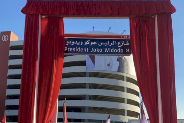 Jadi Nama Jalan, Penghargaan dan Kehormatan Abu Dhabi untuk Jokowi dan Indonesia