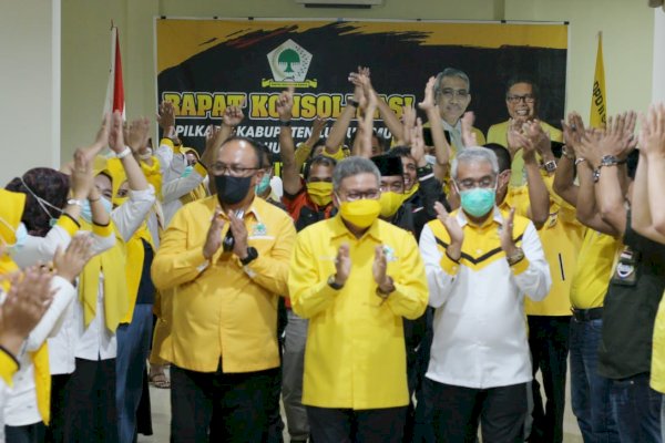 “Saya Tak Pernah Diam dan Istirahat untuk Menangkan Usungan Golkar” Taufan Pawe Saat Berada di Lutim