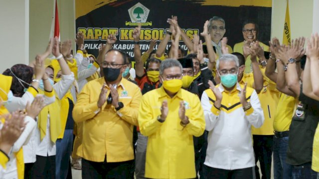 “Saya Tak Pernah Diam dan Istirahat untuk Menangkan Usungan Golkar” Taufan Pawe Saat Berada di Lutim