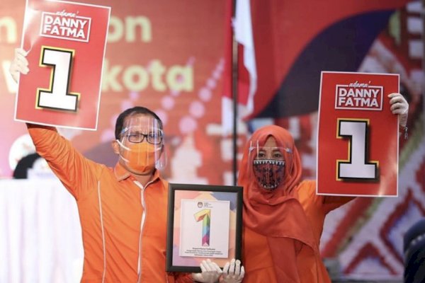 Survei Terbaru Pilwalkot Makassar: Elektabilitas Danny-Fatma Unggul 40,4 Persen