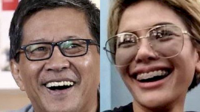 Rocky Gerung dan Nikita Mirzani